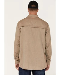 Hawx Men's FR Vented Solid Long Sleeve Button-Down Work Shirt