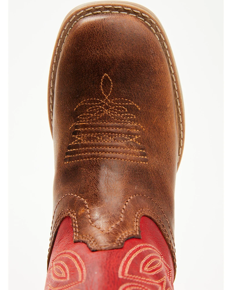 Justin Boys' Canter Western Boots - Square Toe