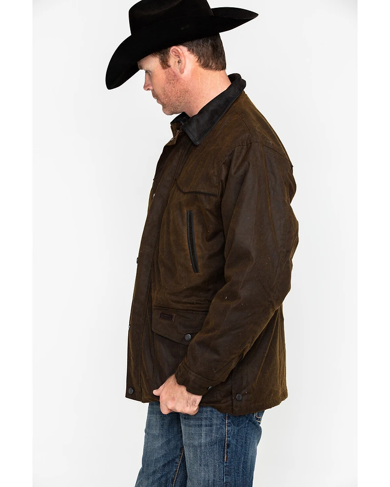 Outback Unisex Waterproof Oilskin Pathfinder Jacket