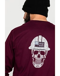 Ariat Men's FR Roughneck Skull Logo Crew Long Sleeve Work Tee - Tall