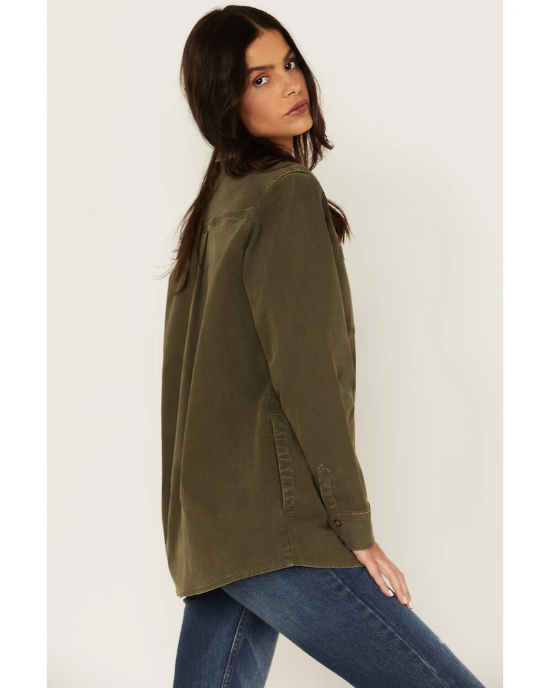 Cleo + Wolf Women's Oversized Shacket