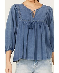 Cleo + Wolf Women's Painters Blouse