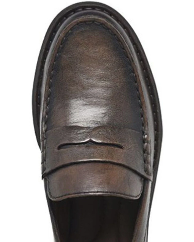 Born Women's Carrera Platform Penny Loafers
