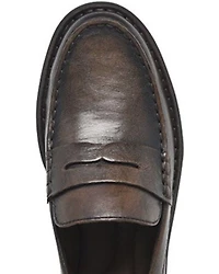 Born Women's Carrera Platform Penny Loafers