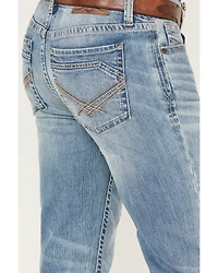 Cody James Men's Montoya Wash Jackson Slim Straight Stretch Denim Jeans