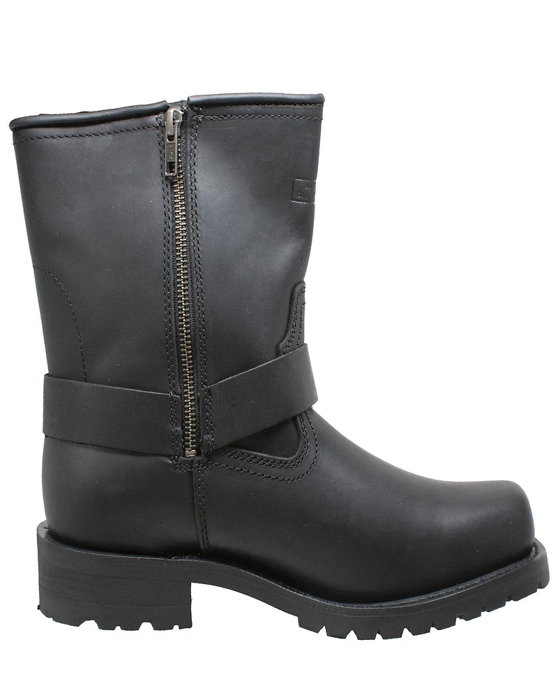 RideTecs Men's 7" Zipper Western Boots - Square Toe