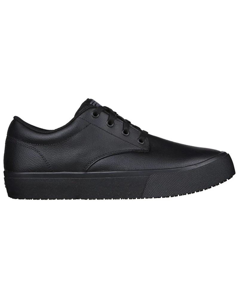 Skechers Men's Poppy Slip-Resisting Work Shoes - Round Toe