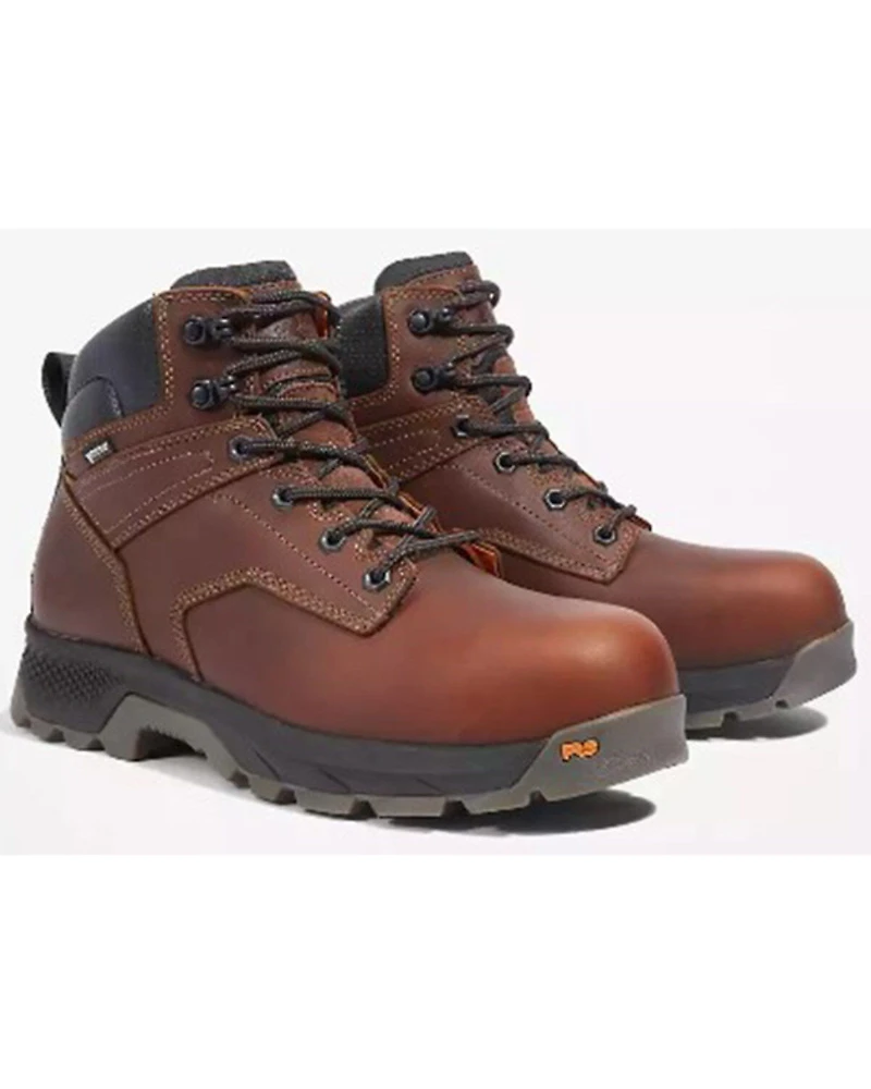 Timberland PRO Men's 6" TiTAN EV Waterproof Work Boots - Composite Toe
