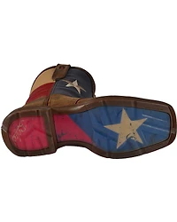 Rebel by Durango Men's Steel Toe Texas Flag Western Boots