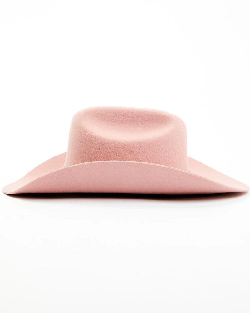 Idyllwind Women's Pink Rosecliff Western Wool & Rhinestone Cowboy Hat