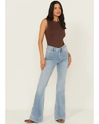 Shyanne Women's Joni High Rise Trouser Super Stretch Denim Jeans