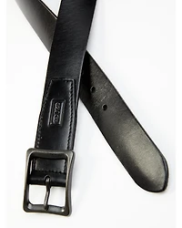 Brothers and Sons Men's Burnished Leather Belt