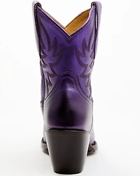 Idyllwind Women's Wheels Metallic Leather Booties - Round Toe