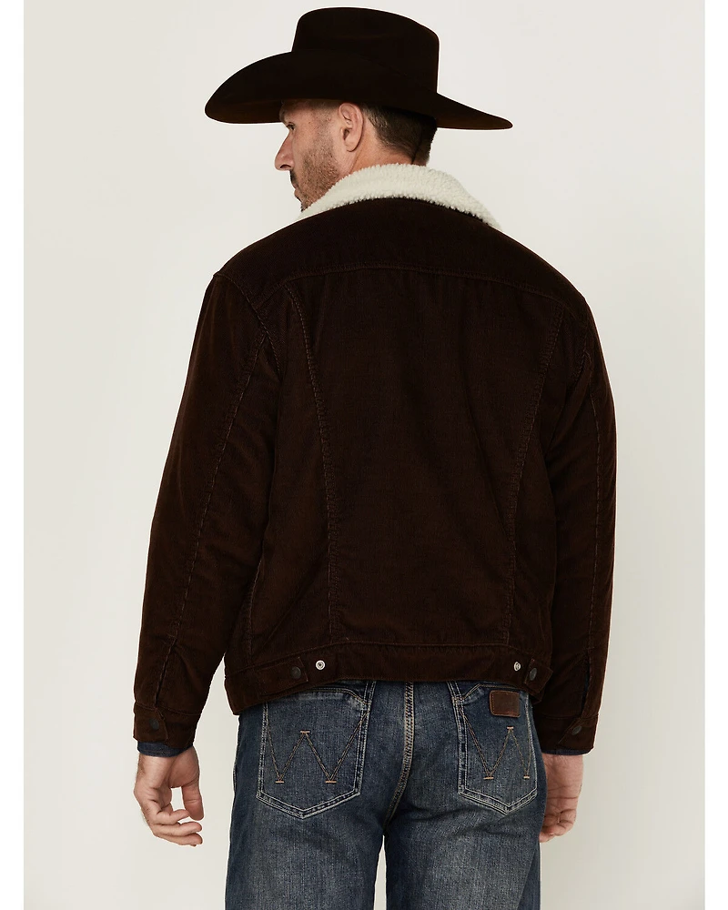 Levi's Men's Corduroy Sherpa Lined Trucker Jacket