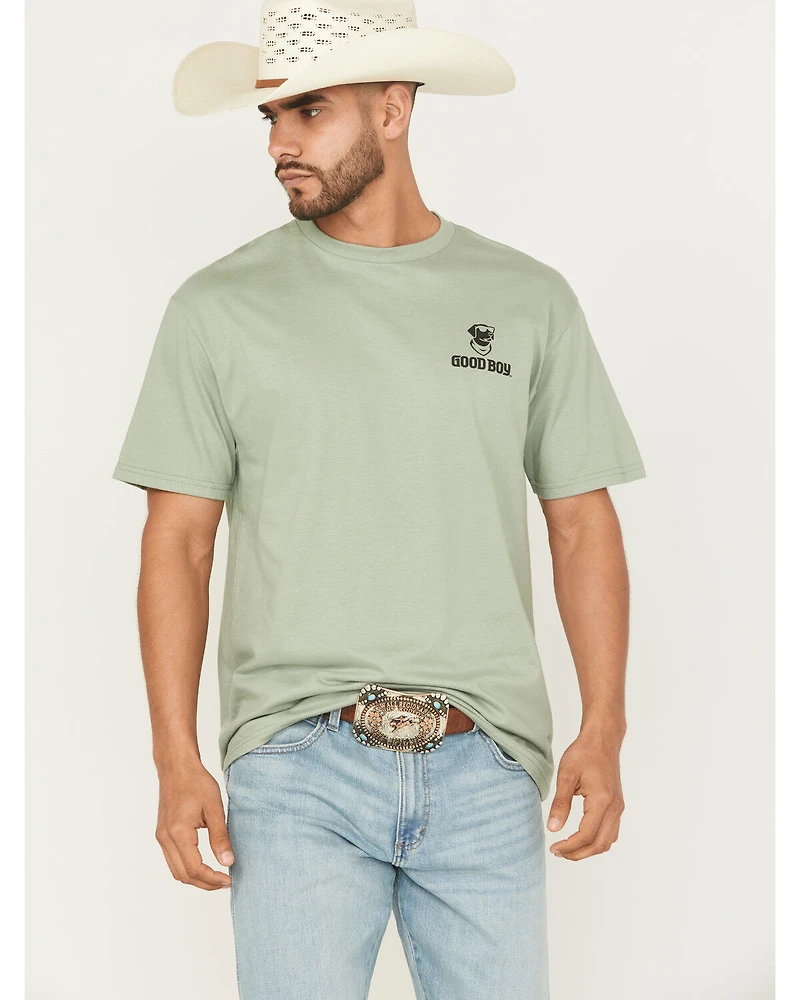 Buckwear Men's Good Boy Shed Fetch Short Sleeve Graphic T-Shirt