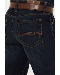 Cody James Men's Reiner Wash Duke Relaxed Bootcut Denim Jeans