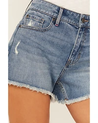Idyllwind Women's Fawn Medium Wash Gypsy High Rise Comfort Stretch Shorts