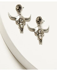 Idyllwind Women's Bexley Steer Head Earrings