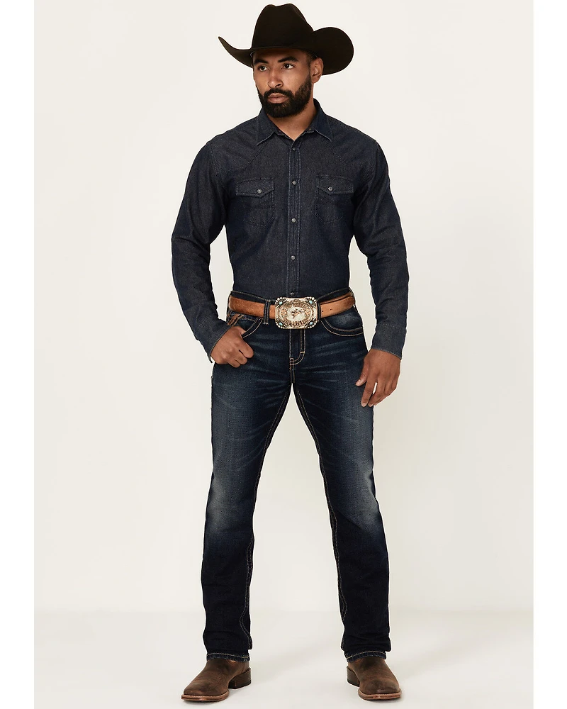 Ariat Men's M8 Dark Wash Modern Slim Stretch Denim Jeans
