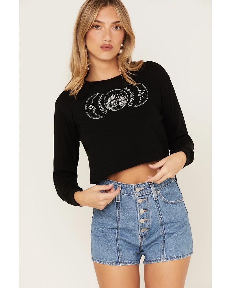 Shyanne Women's Celestial Long Sleeve Graphic Tee