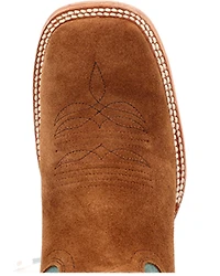 Durango Men's PRCA Collection Roughout Western Boots - Broad Square Toe