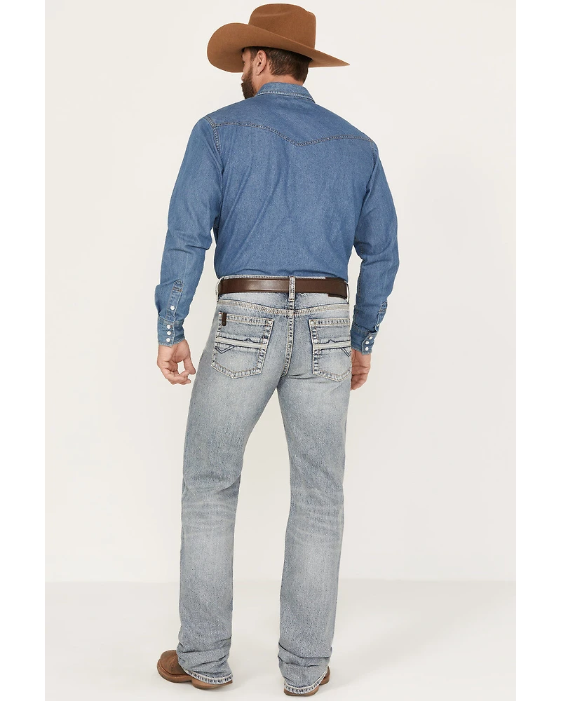 RANK 45® Men's Wild Horse Stackable Straight Stretch Denim Jeans