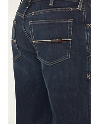Ariat Men's FR M4 Lightweight DuraStretch Medium Wash Relaxed Bootcut Denim Jeans