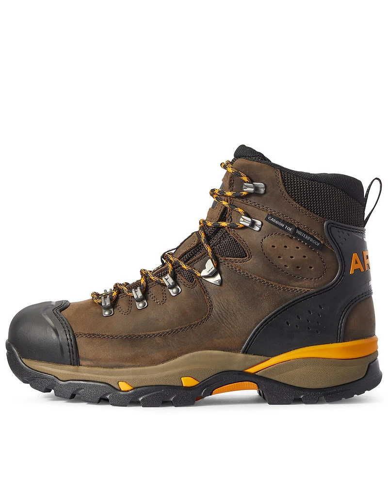 Ariat Men's Brown Endeavor Waterproof Work Boots - Composite Toe