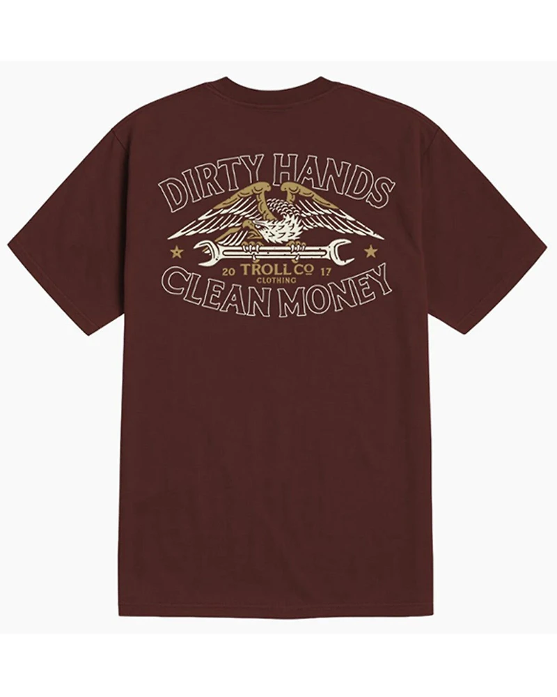 Troll Co Men's Wing Spanner Short Sleeve Graphic T-Shirt