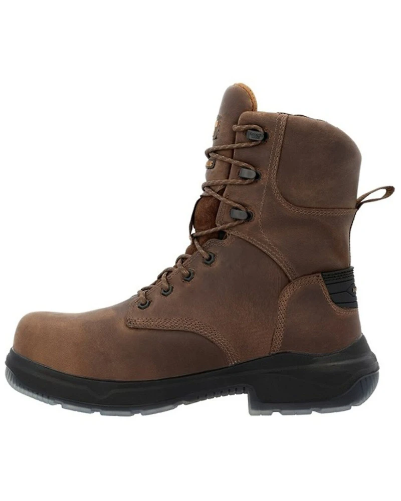 Georgia Boot Men's 8" Flxpoint Ultra Waterproof Work - Composite Toe