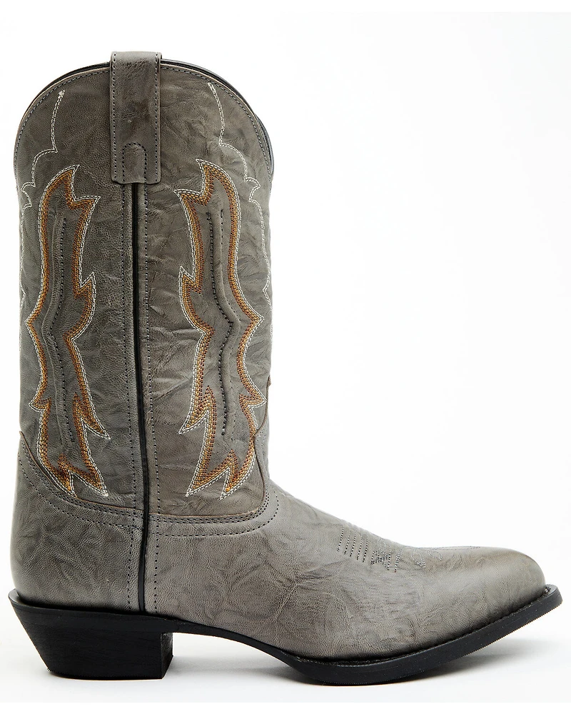 Laredo Men's Fancy Stitch Western Boots - Round Toe