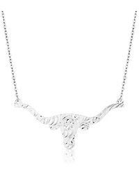 Montana Silversmiths Women's Out West Longhorn Necklace
