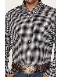 RANK 45® Men's Stunts Geo Print Long Sleeve Button-Down Western Shirt