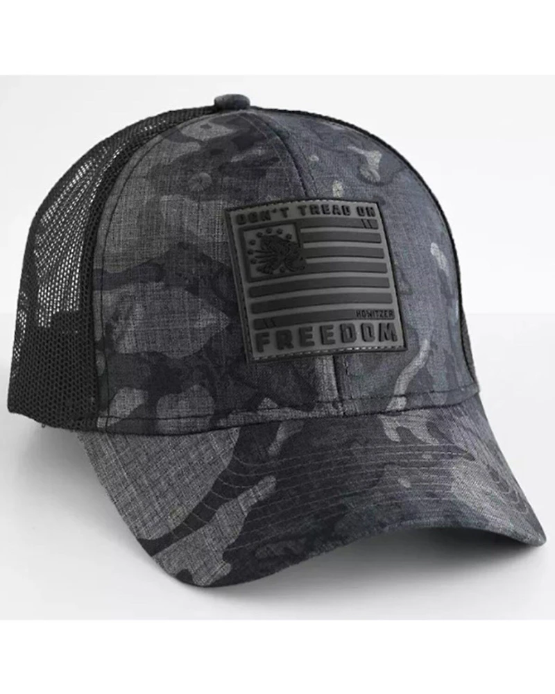 Howitzer Men's Don't Tread On Freedom Camo Print Ball Hat