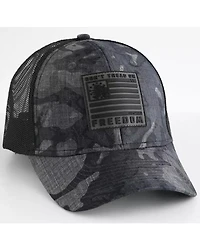 Howitzer Men's Don't Tread On Freedom Camo Print Ball Hat