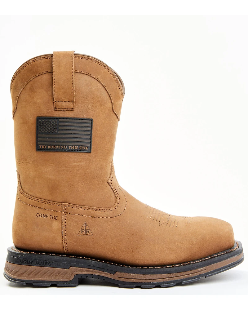 Cody James Men's 10" Disruptor Western Work Boots - Nano Composite Toe