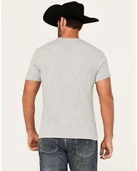 Cinch Men's Circle America Logo Short Sleeve Graphic T-Shirt