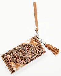 Shyanne Women's Brazos Bluff Hand-Tooled Wallet