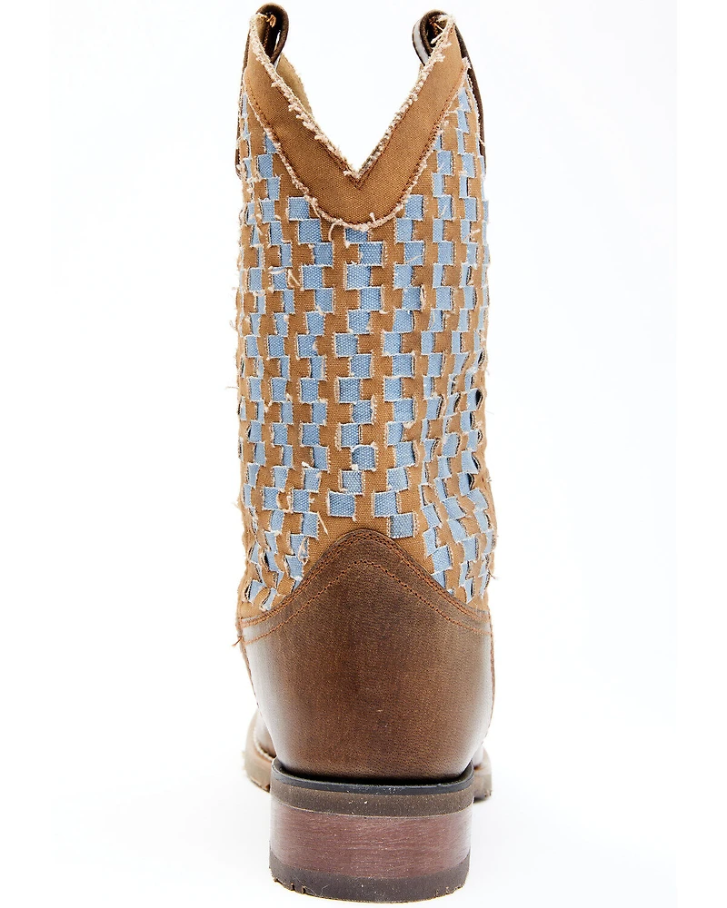 Laredo Men's Ned Woven Western Boots - Broad Square Toe