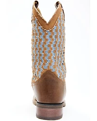 Laredo Men's Ned Woven Western Boots - Broad Square Toe