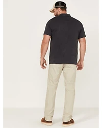 Brothers and Sons Men's Weathered Ripstop Stretch Slim Straight Pants