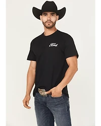Buckwear Men's Ford Camo Flag Short Sleeve Graphic T-Shirt