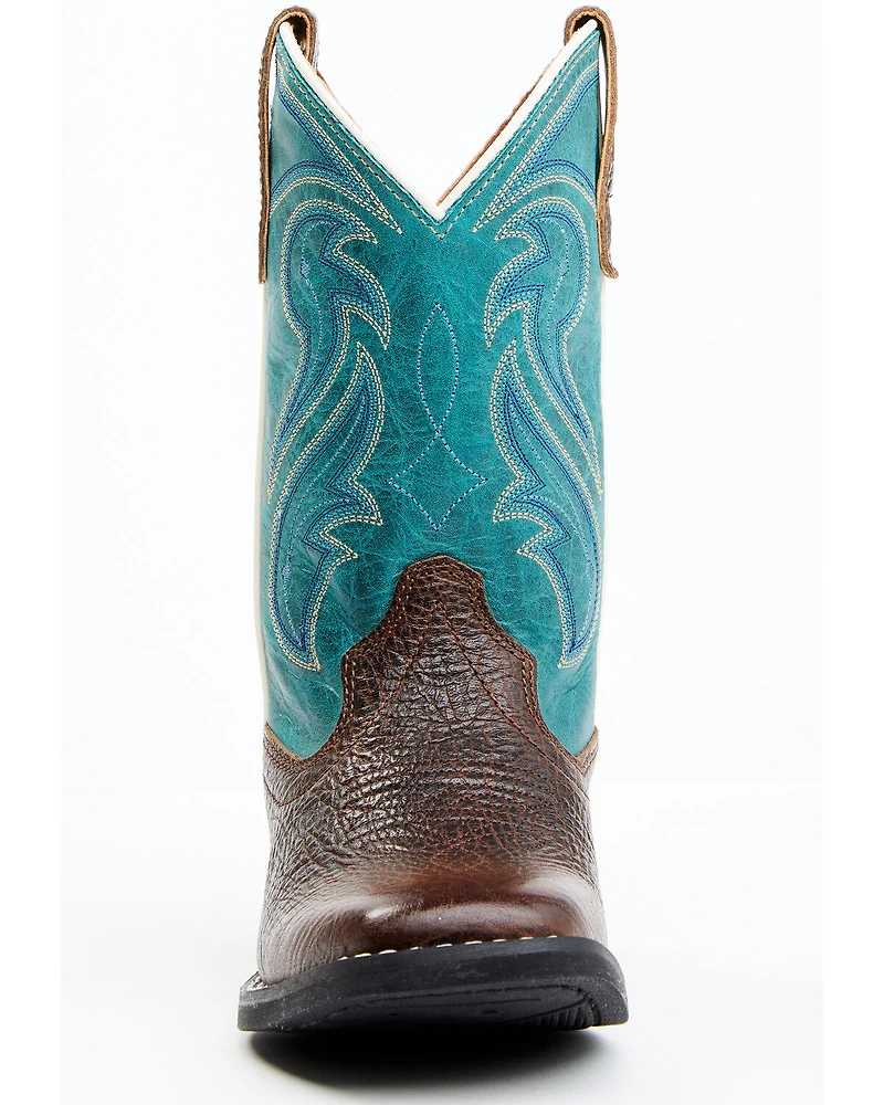RANK 45® Boys' Connor Western Boots - Broad Square Toe