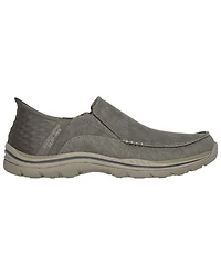 Skechers Men's Cayson Slip-Ins Relaxed Fit Casual Shoes - Moc Toe