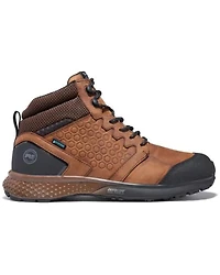 Timberland Pro Men's Reaxion Waterproof Lace-Up Work Shoes - Round Toe