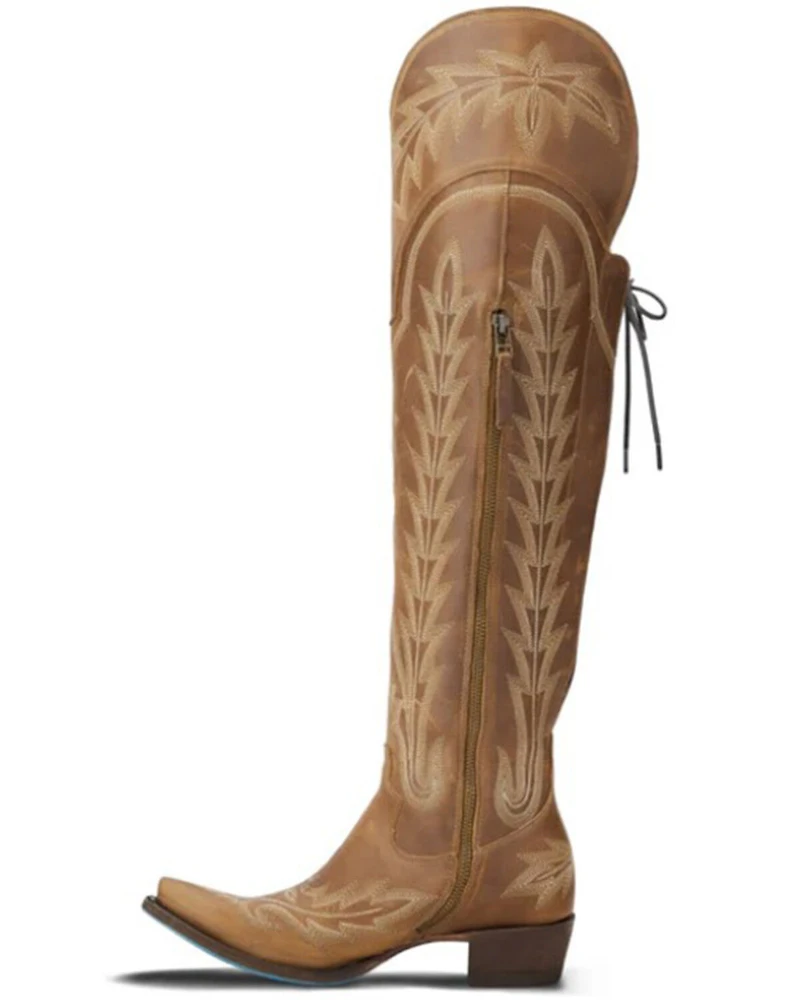 Lane Women's Lexington Over The Knee Corset Western Boots
