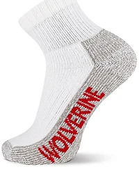 Wolverine Men's Steel Toe Quarter Socks - 2 Pack