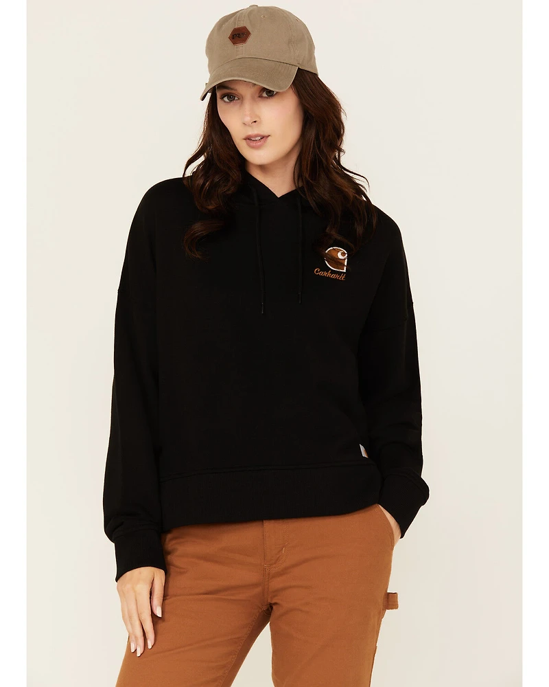 Carhartt Women's Tencel™ Fiber Series Loose Fit Graphic Hoodie