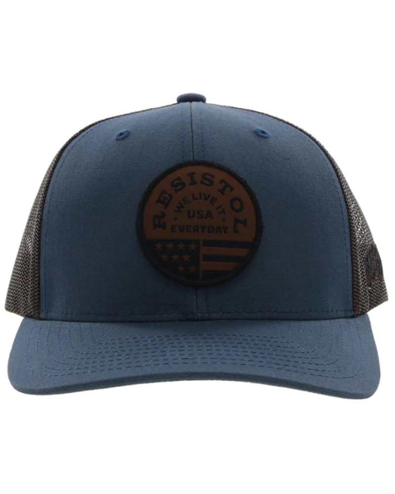 Hooey Men's Resistol Round Patch Trucker Cap