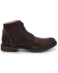 Bed Stu Men's Derek Leather Lace-Up Casual Boot - Cap Toe